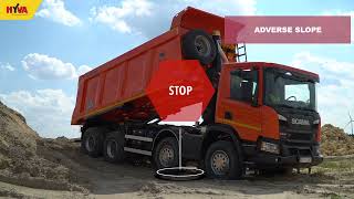 How to operate truck tipper in a safe way [upl. by Nahamas]