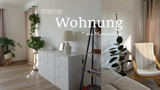 ROOMTOUR meine MINIMALISTISCHE Wohnung  Update  künftige Änderungen [upl. by Sancha]