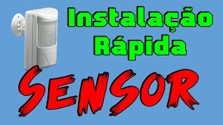 Interruptor Com Sensor De Presença  TUTORIAL [upl. by Lusar723]