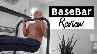 BaseBar Review NEW Portable Pull Up Bar No Mounting [upl. by Trinity]