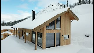 SIP EUROPE  Building with Structural insulated panels SIPs in Gaustablikk  NORWAY [upl. by Janik]