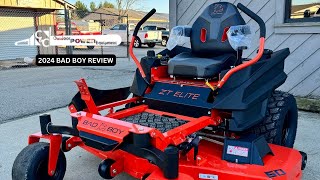 Expert Insights 2024 Bad Boy ZT Elite Zero Turn Lawn Mower Review [upl. by Solnit]