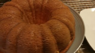 OLD FASHIONED HOMEMADE POUND CAKE [upl. by Nortal]