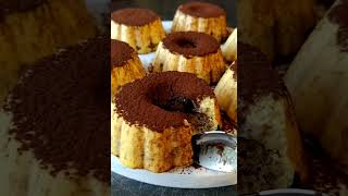 TIRAMISU’ CON CREMA INGLESE E CUORE LIQUIDO COLANTE AL CAFFE’ [upl. by Nemra]