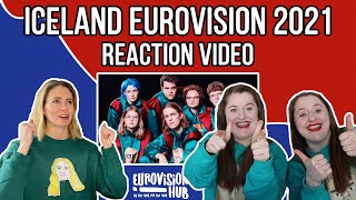 Iceland  Eurovision 2021 Reaction  Daði og Gagnamagnið  10 Years  Eurovision Hub [upl. by Adnawaj303]