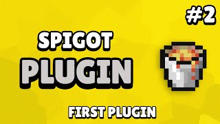 Spigot Custom Plugin Tutorial  First Plugin 2 [upl. by Yeltnerb]