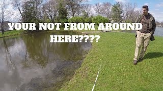 Guy Tries To Kick Me Out For Fishing In My Own Pond [upl. by Stewart]