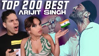 Latinos react to Top 200 Arijit Singh Nostalgic Songs [upl. by Rofotsirk146]