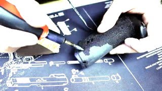 How to Stipple a Handgun Glock [upl. by Ziul]