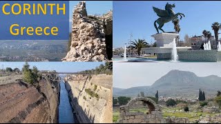 🇬🇷 CORINTH Greece Day trip from Athens Tips for Tourists [upl. by Azar814]