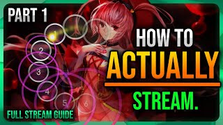 osu How to ACTUALLY learn how to stream  A FULL Streaming Guide  Part 1 [upl. by Ikkin]