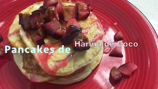 Pancakes de Harina de Coco [upl. by Isnyl871]