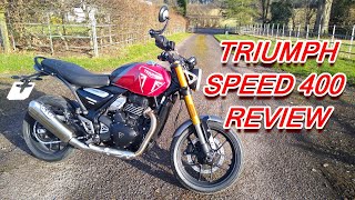 ★ 2024 TRIUMPH SPEED 400 REVIEW ★ [upl. by Alegre]