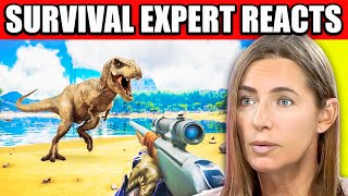 Survival Expert REACTS to ARK Survival Evolved  Experts React [upl. by Campbell333]