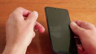 Samsung Galaxy A53 5G How to insert the SIM card Tutorial for the SIM cards [upl. by Chung]