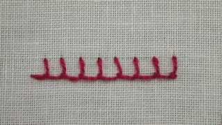 Buttonhole  Blanket Stitch [upl. by Valera]