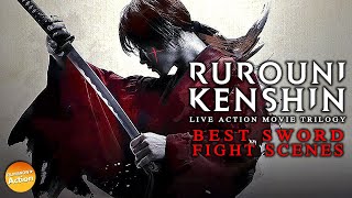 RUROUNI KENSHIN Live Action Movie Trilogy  BEST SWORD FIGHT SCENES [upl. by Rimidalb]