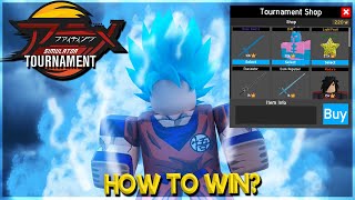 HOW TO GET EASY WINS IN NEW TOURNAMENTS OP SKILL COMBO IN ANIME FIGHTING SIMULATOR ROBLOX [upl. by Assiren]