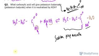 Neutralization of Carboxylic Acid [upl. by Sadnac]