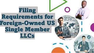 Filing Requirements for ForeignOwned US Single Member LLCs [upl. by Nnaylloh143]