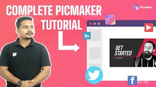 How to get started with Picmaker  DIY graphic design software [upl. by Colly]