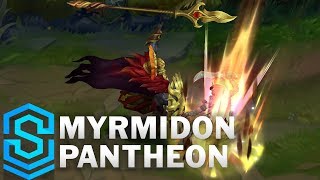 Myrmidon Pantheon 2019 Skin Spotlight  League of Legends [upl. by Appilihp103]