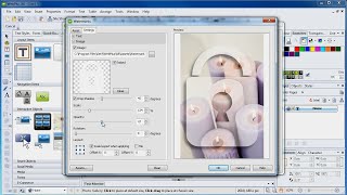 Serif WebPlus X8 Tutorial  Watermarking [upl. by Ycrep]