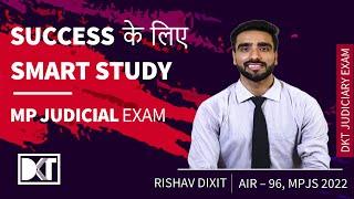 MP Judicial Service Exam 2022  How To Crack MPJSE in First Attempt  By Rishav Dixit Rank 96 [upl. by Atteiluj]