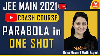 Parabola IIT JEE in 1 Shot  JEE 2021  JEE Math  Crash Course  Vedantu [upl. by Anitnerolf]