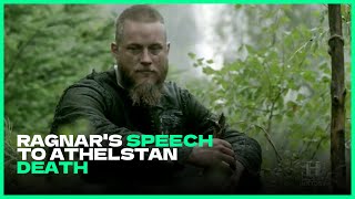 Ragnars Speech To Athelstan Death  Vikings Clip movieclip vikings ragnar shortclip [upl. by Oicneconi]