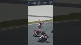 Marc Marquez Gets Ejected Over Dovizioso automobile marcmarquez motogp andreadovizioso [upl. by Anidem9]