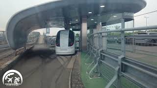 London Heathrow Pods  Ride on the Heathrow Pods  Autonomous Human Transportation PODs 2022 [upl. by Rebel86]