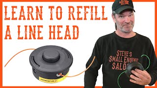 How To Refill Your Trimmer Line [upl. by Lightfoot612]