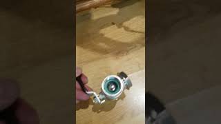 filter ball cleaning maintenance Samsung EHS E911 [upl. by Azeret]