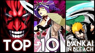 Top 10 Bankai In Bleach [upl. by Heather959]