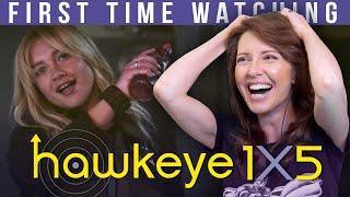 HAWKEYE 1x5 TV Show Reaction Yelena Rocks [upl. by Nyledaj]