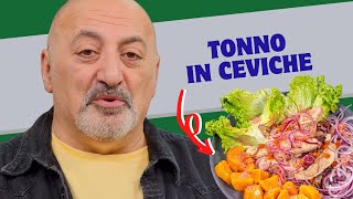 Tonno in stile ceviche [upl. by Crescentia]