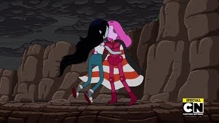 Princess Bubblegum and Marceline kiss  Adventure Time come along with me [upl. by Aneel74]