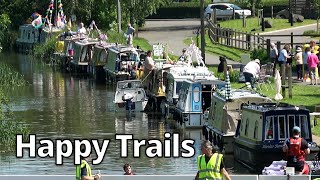 334 Tiny Canal Boats You Can Tow Trailboat Festival 2024 [upl. by Allebasi]