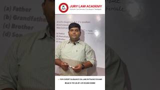 IMP REASONING QUESTION FOR LAW ENTRANCE EXAM  LAW ENTRANCE EXAM [upl. by Sices]