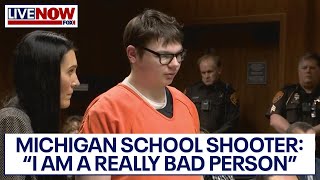 Ethan Crumbley sentencing Oxford school shooter speaks in court  LiveNOW from FOX [upl. by Bridie676]