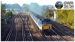 Trains at Worting Junction in the 1990s  4K Remaster [upl. by Ettennej653]