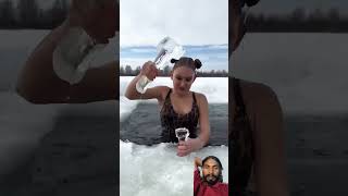 Do you like winter ice 🥶🧊  winter icequeen iceSeniorikBubbles galkinaancehka ytshorts [upl. by Darcia]