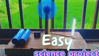 Easy Science project at home  Diy projects with DC motor GSUexperiments [upl. by Einahc]