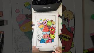 Candy crush part 4 art candy colors sweets drawing diy artandcraft [upl. by Yeldua535]