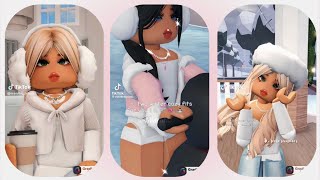 Aesthetic Winter amp Christmas Outfit Codes for Berry Avenue and Bloxburg  Roblox Tiktok Compilation [upl. by Alaet719]