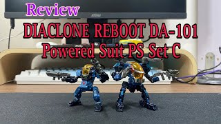 Review mô hình Takara Tomy DIACLONE REBOOT DA101 Powered Suit PS Set C Type [upl. by Yelrebmyk]