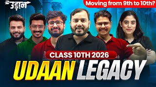 Class 10 Boards 2026  NEW BEGINNING  Indias MOST SUPERHIT Batch for Class 10  Udaan Legacy ☠️ [upl. by Namruht]