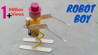 How To Make Robot At Home Easy  Mini Robot Making  2022 inventions [upl. by Anneis]