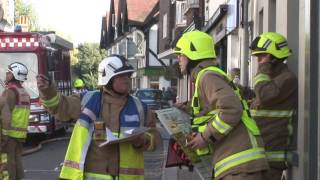 Hurstpierpoint High Street Fire 9 9 16 Public Version [upl. by Hillegass]